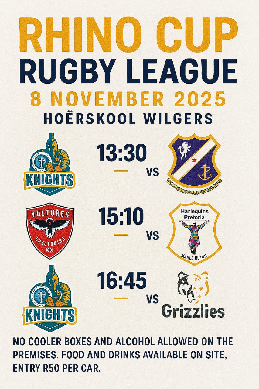 RUGBY LEAGUE TOURNAMENT REPORT – 08 November 2025